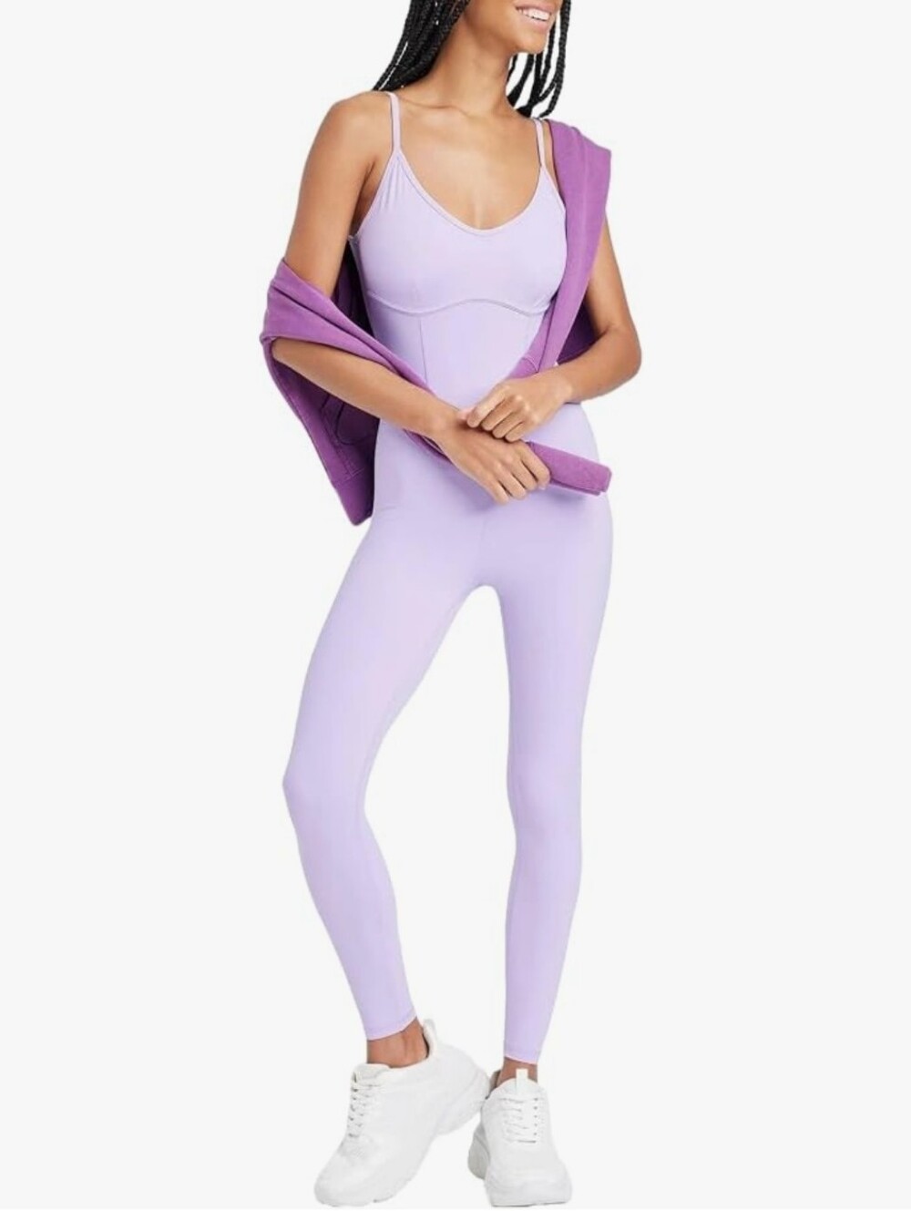 JoyLab Lilac Sculpting One-Piece Bodysuit